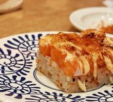 Caramelized Salmon Nigiri