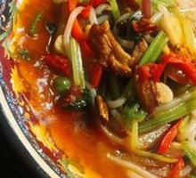 Xinjiang Fried Rice Noodles
