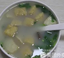 Duck Blood and Tofu Noodle Soup