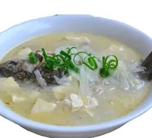 Crucian Carp and Tofu Soup