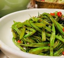 Xidi Pickled Vegetable and String Bean Stir-fry