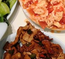 Fried Pork with Tofu Skin