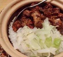 Braised Pork Ribs Claypot Rice