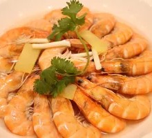 Boiled Shrimp in Salt Water