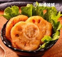 Pan-fried Lotus Root with Pork Filling