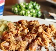 香辣脆皮鸡饭