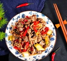 Steamed Chicken Offal