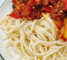 Fried Meat Noodles