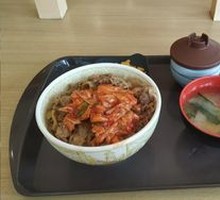 Korean Kimchi Beef Bowl
