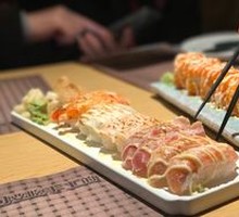 Grilled Hand-Pressed Sushi Platter