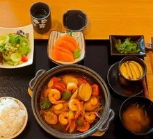 Abalone and Fresh Shrimp Yakiniku Set