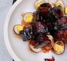 Stewed Pork Belly with Soy Sauce
