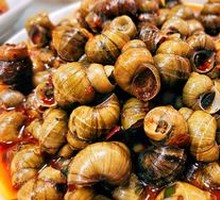 Stir-fried Leek with Snail Meat