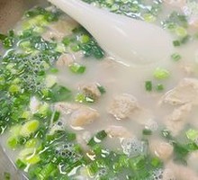 Pork Intestine and Lung Head Soup