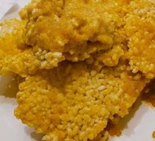 Salted Egg Yolk Rice Crackers