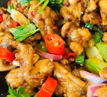 Spicy Frog Legs in Dry Pot