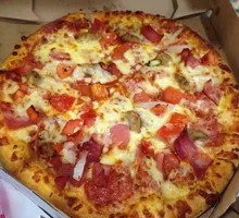 Four-Meat Pizza with Thin Crust