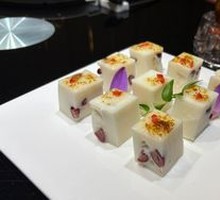 Osmanthus Red Bean Yam Mousse