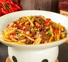 Sour Radish Stir-Fried Beef