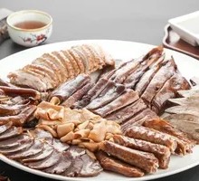 Goose Eight Treasures Platter