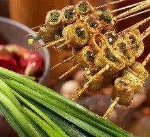 Tofu Skin Rolls with Chives