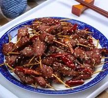 Mint Skewered Beef