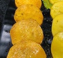 Potato and Sweet Potato Platter