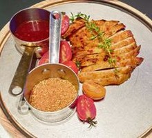 Grilled Pork Neck Meat