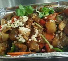 Grilled Beef Brisket and Beef Tendon