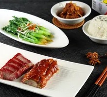 Deep Well Roast Goose with Barbecue Pork Rice