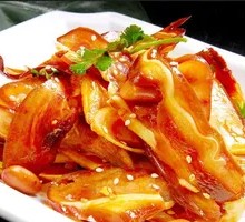 Cold-mixed pig's head meat