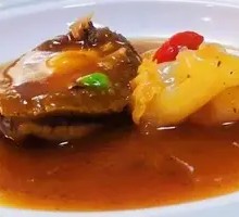 Abalone with Abalone Sauce and Sichuan Peppercorns