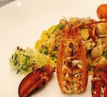 Scallion Truffle Sauce Stir-fried Blue Lobster