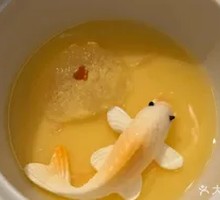 Koi Playing with Swallows
