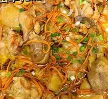 Bird's Nest Steamed Free-Range Chicken