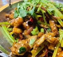 Sizzling Frog Legs
