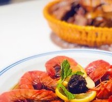 Plum-Stuffed Shrimp