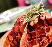 Banana Chocolate Waffle