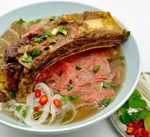 Beef Ribs Train Head Rice Noodles