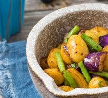 Potato and Eggplant Stir-fry