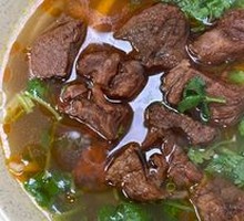 Braised Beef Noodles with Beef Soup