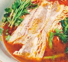 Spicy Beef Noodle Soup with Snowflake Beef