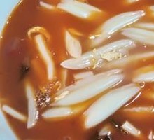Tomato Mushroom Dumpling Noodles