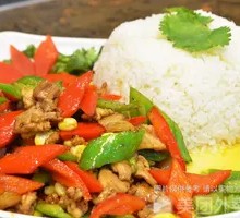 Homestyle Pork Stir-Fry with Rice