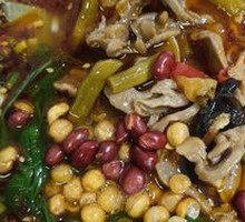 Pickled Chili Chicken Offal Rice Noodles