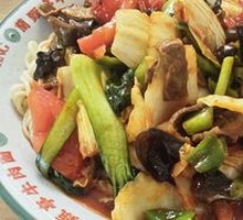 Fried Meat Noodles