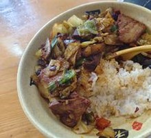 Sichuan-style Twice-Cooked Pork Rice