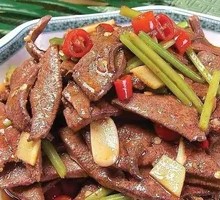 Stir-fried猪 Liver