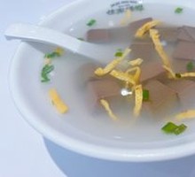 Chicken and Duck Blood Soup