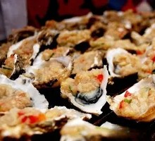 Charcoal-Grilled Oysters